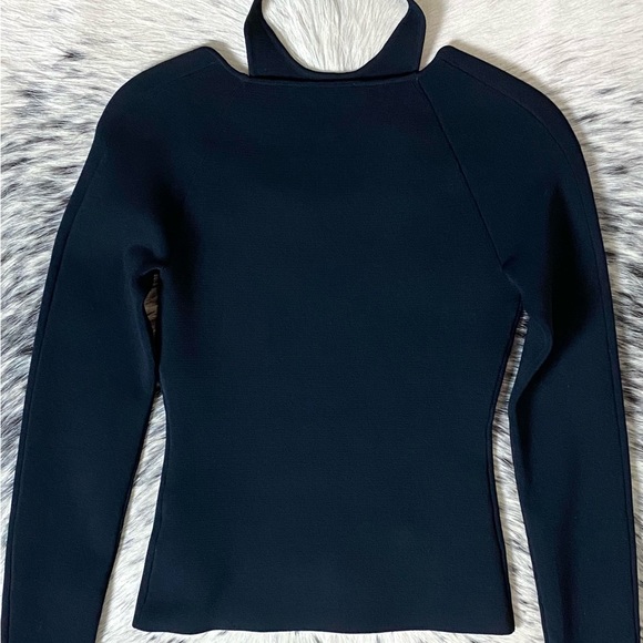 DION LEE “LOOP LOCK” HIGH DENSITY HALTERNECK TOP, SZ US/4 NWT! - Picture 11 of 11